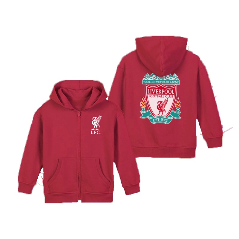 Jacket SWEATER Children Ball LIVERPOOL FC - (Can REQ Screen Printing ...