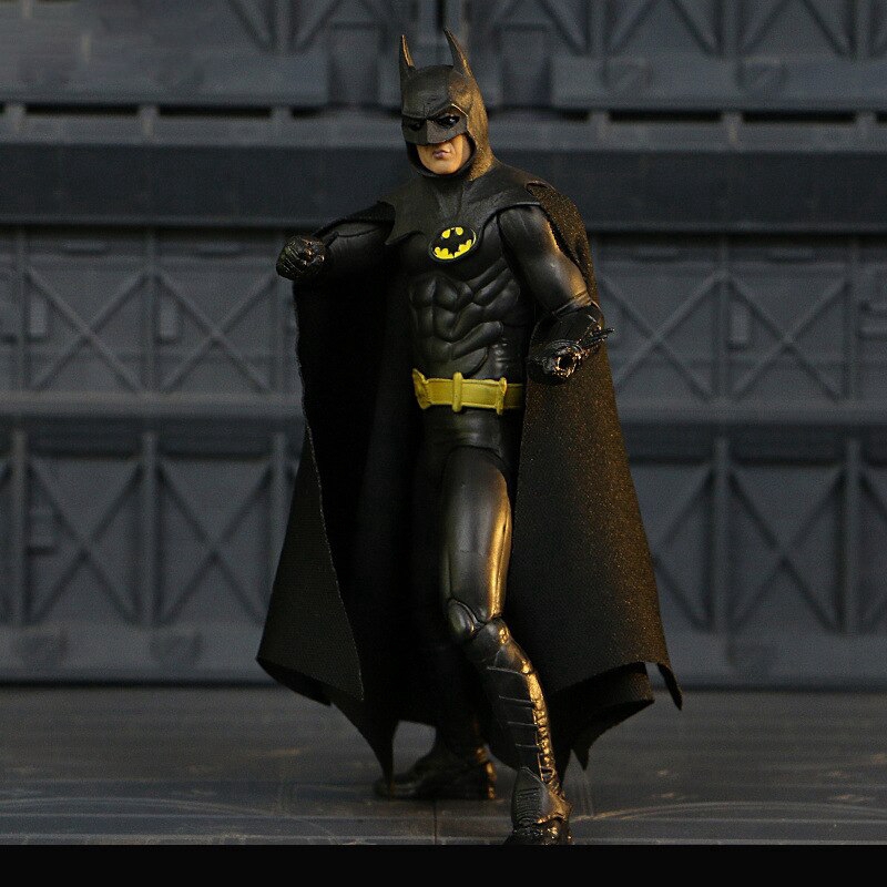 NECA 1989 Batman Michael Keaton 25th Anniversary PVC Action Figure 7" inch @ 
