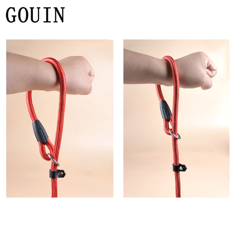 GOUIN Pet Dog Leash Rope Nylon Adjustable Training Lead Pet Dog Leash Dog Strap Ropes Dog Collar #5