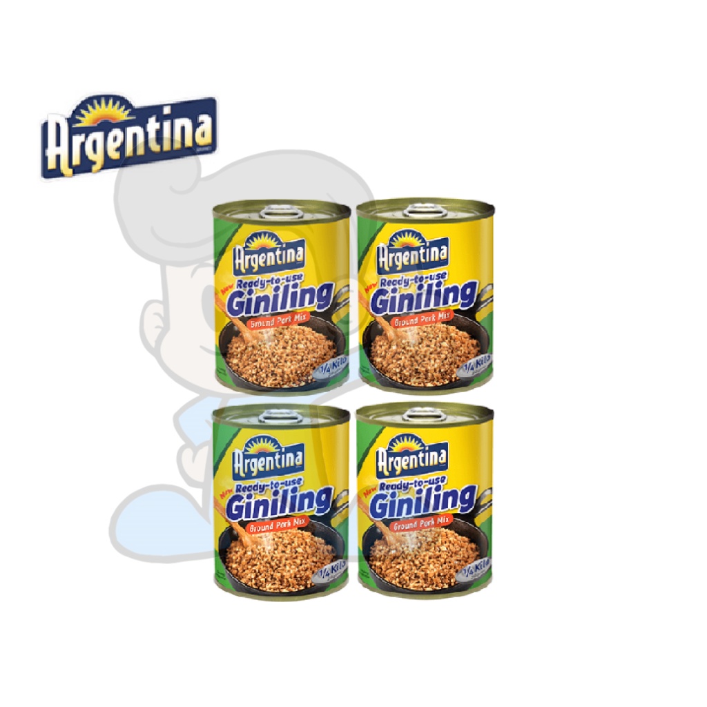 Argentina Ready to Use Giniling Ground Pork Mix (4 x 250 g) Shopee
