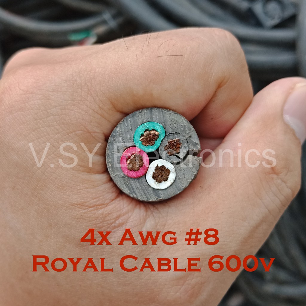 royal-cable-royal-cord-4c-x-awg-8-600v-pure-copper-4c-x-8awg-awg8