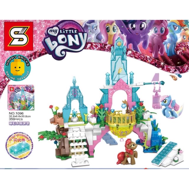 my little pony lego set