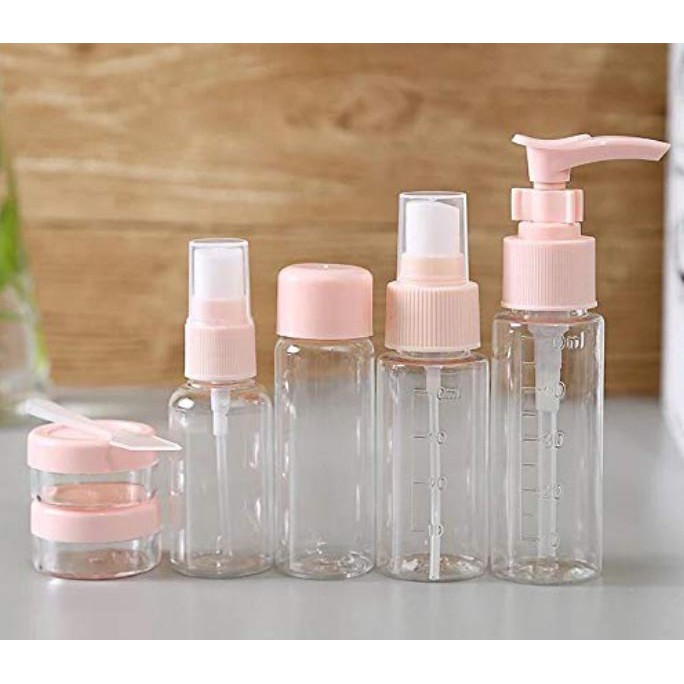 Travel Pack Complete Mini Cosmetic Bottle Set Travel Bottle Kit