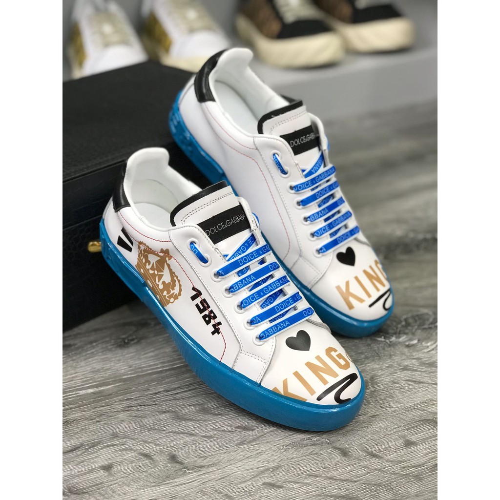 d&g white shoes