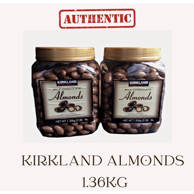 Kirkland Signature Milk Chocolate Almonds 1.36KG Shopee Philippines