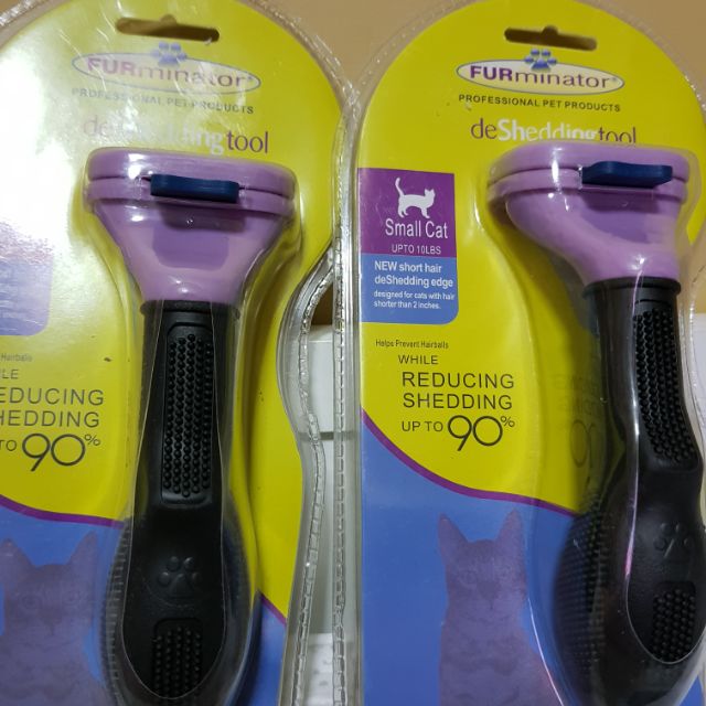 Furminator Deshedding Tool For Small Cats Up To 10 Pounds Shopee