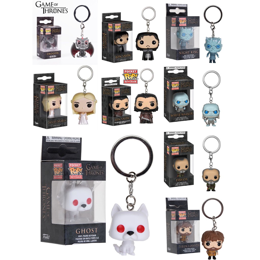 Funko Pop Keychain Game Of Thrones1 8 Season Keyring In Box Shopee Philippines