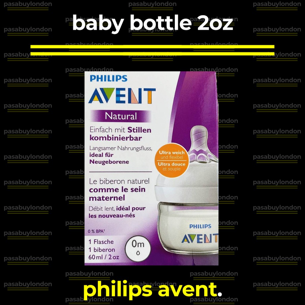 philips avent 2 oz bottle
