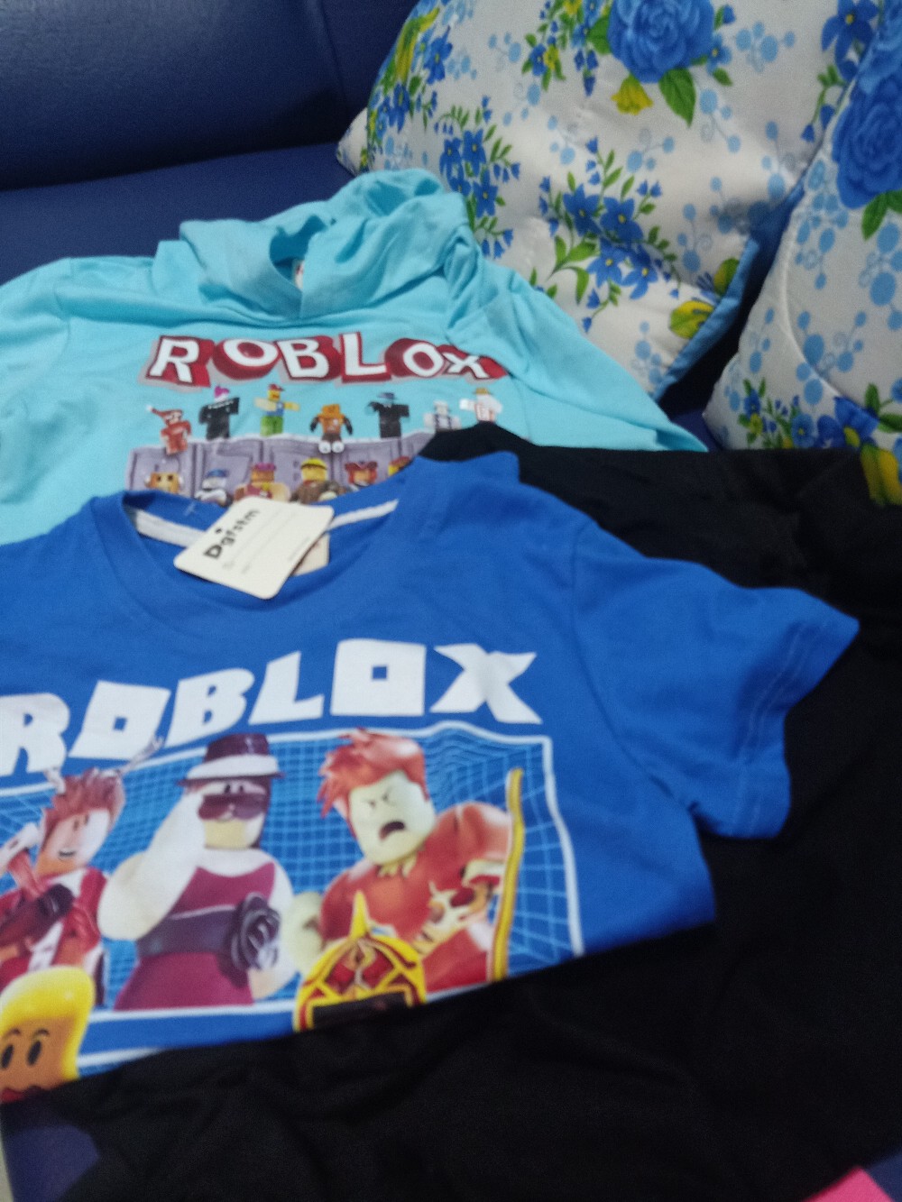 Roblox Kids T Shirts For Boys And Girls Tops Cartoon Tee Shirts Pure Cotton Shopee Philippines - zy 3 16year tops roblox t shirt conan t shirt cartoon top kids tennis clothing infant boy clothing sleev long tee camisa menino