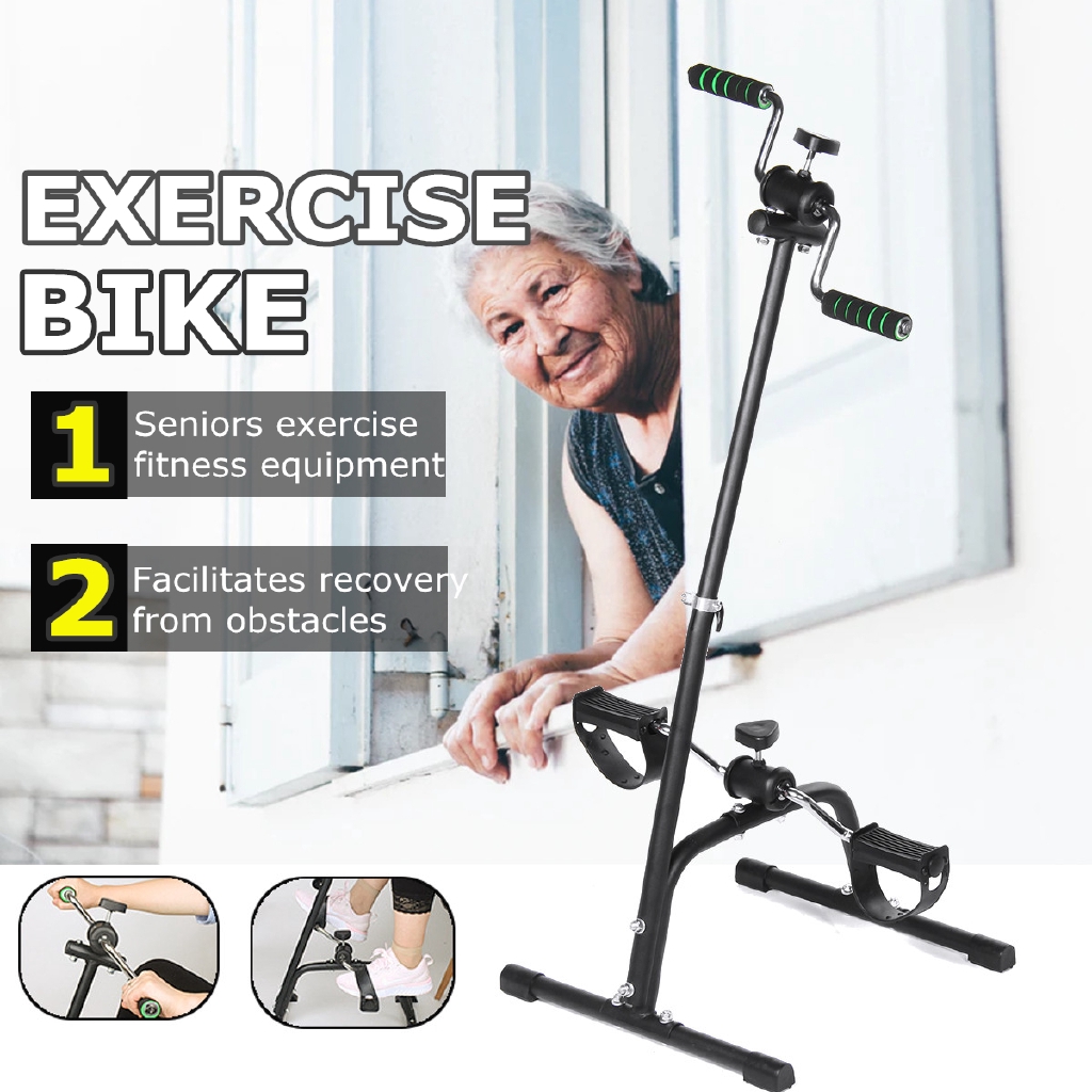 Details about   Exercise Bike Fitness Foot Pedal Cycling Eqipment Home Indoor Gym For Elderly 