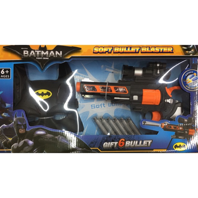 Batman Soft Bullet Blaster | Shopee Philippines