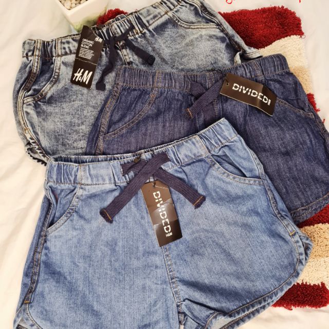 h&m denim short