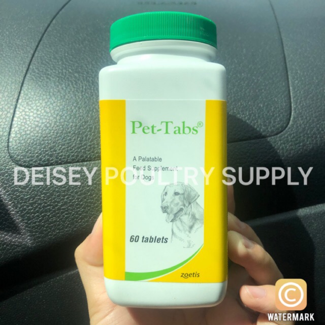 pet tabs 60 tablets