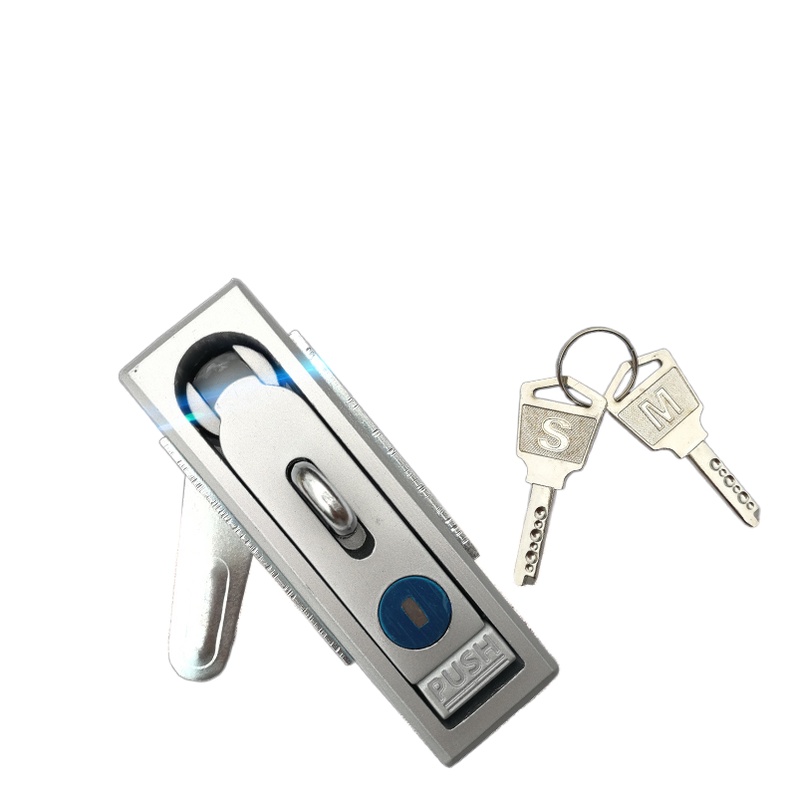 Coin machine door lock coin vending machine presses the popup padlock