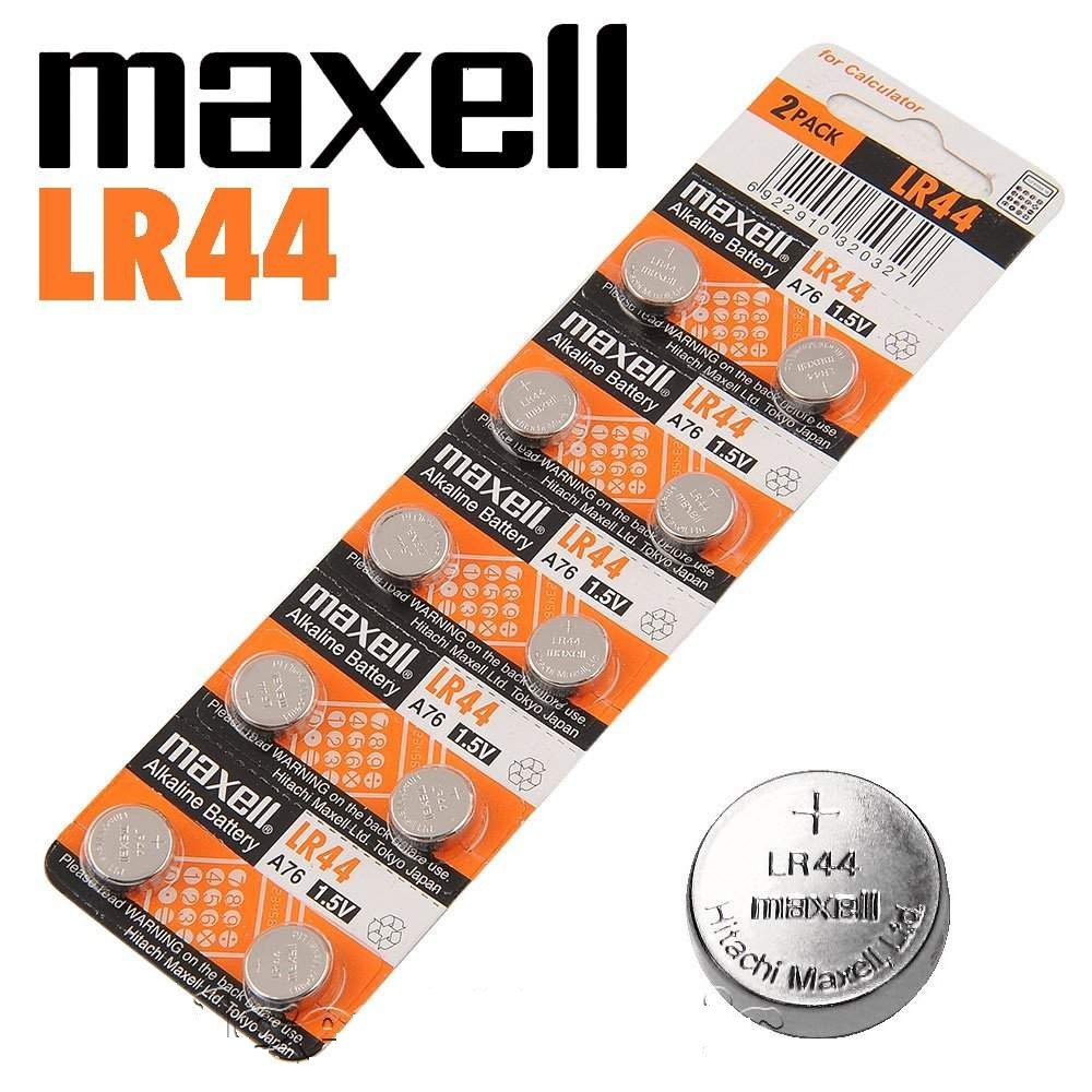 MAXELL LR44 BATTERY 10 PCS/ PAD Shopee Philippines