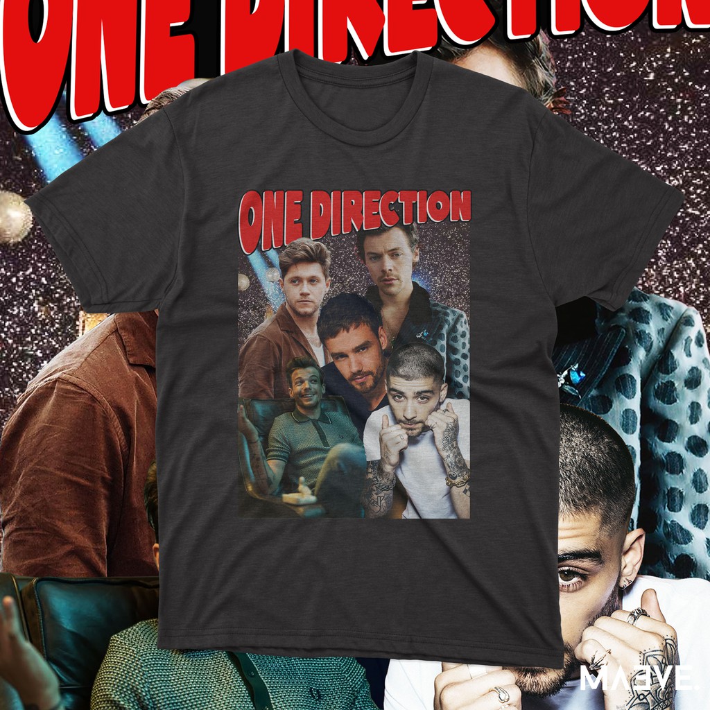 One Direction 10 Year Anniversary Artist T Shirt Merchandise Artist Band T Shirt Shopee Philippines