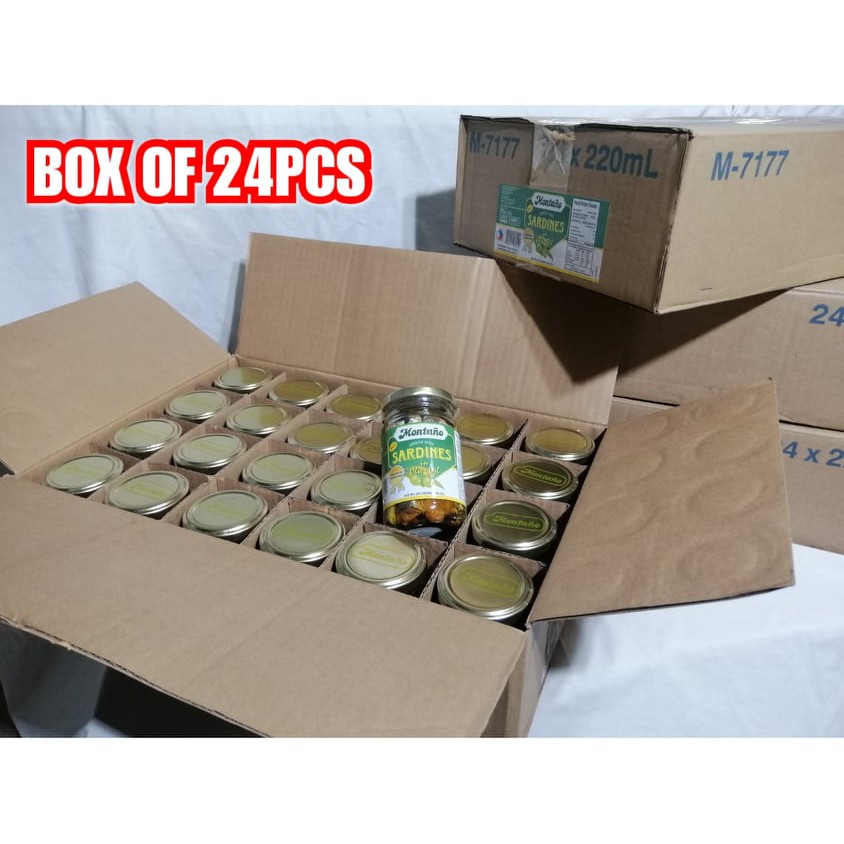 Montaño Spanish Style Sardines in Olive Oil (BOX OF 24PCS) Shopee