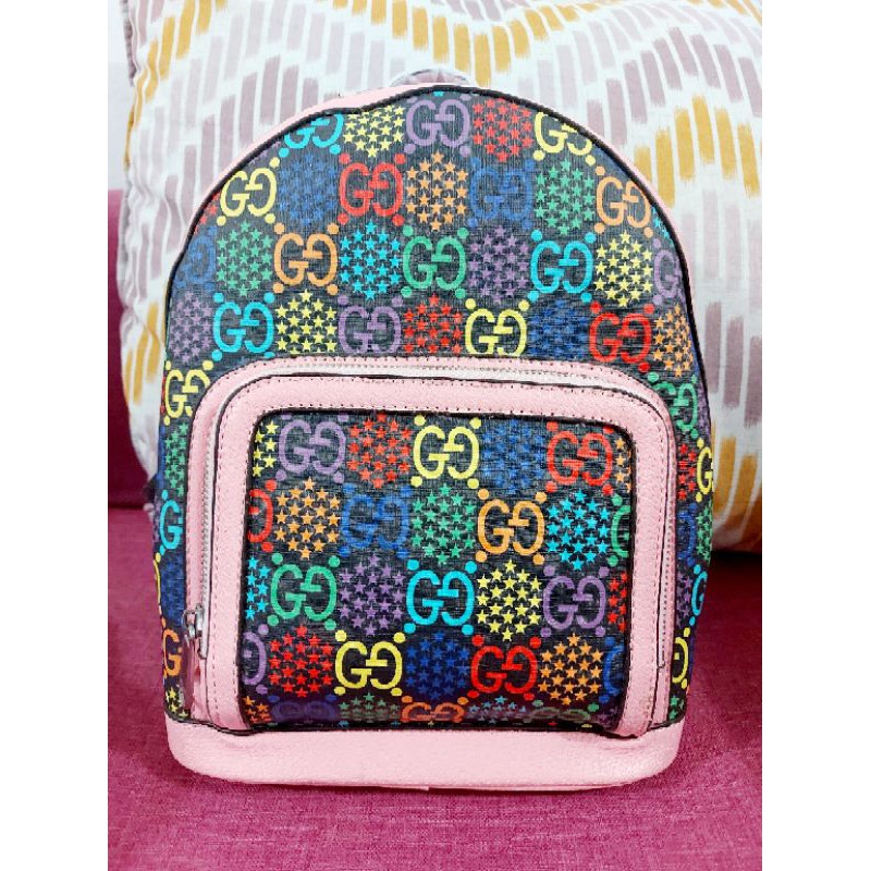 gucci rainbow backpack