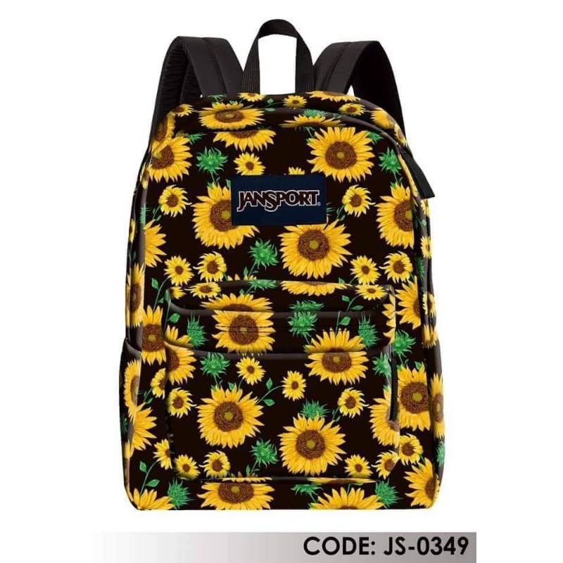 sunflower jansport backpack