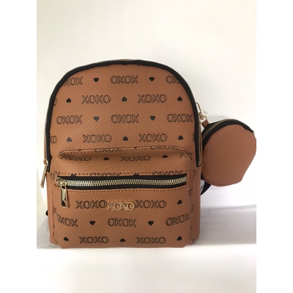 XOXO mini backpack w/ wallet Shopee Philippines