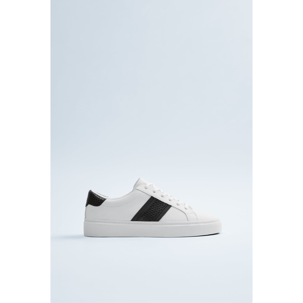 zara white sneakers