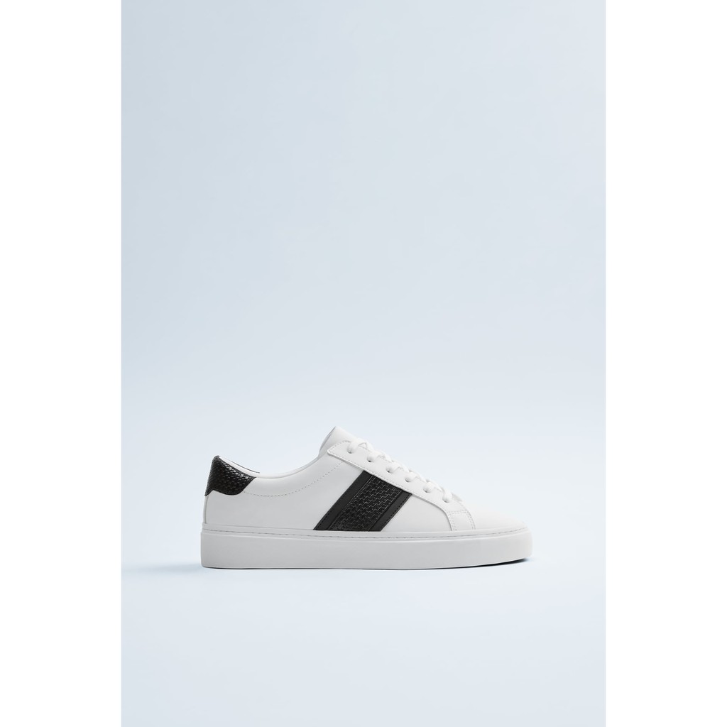 zara man white shoes