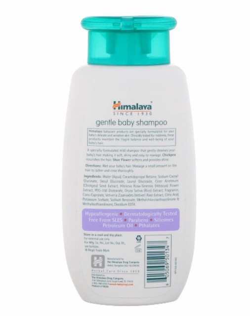 himalaya gentle baby shampoo