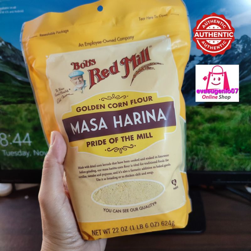 Bob's Red Mill Golden Corn Flour Masa Harina 624g Shopee Philippines