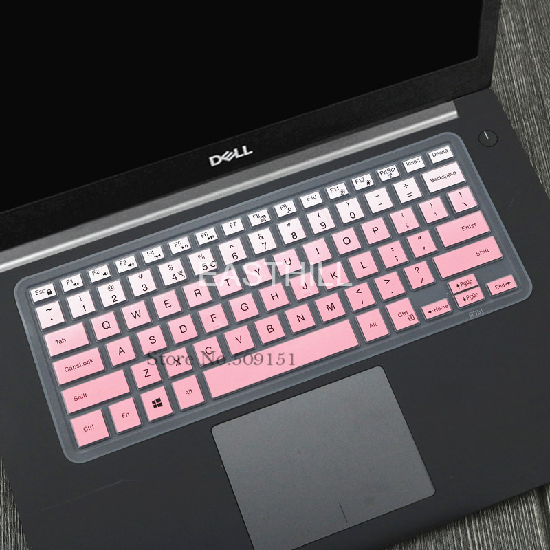EASTHILL 14 inch Laptop keyboard cover Protector skin For DELL Inspiron