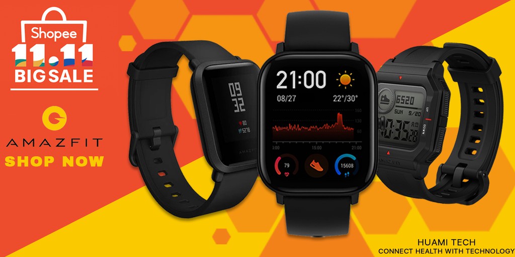 xiaomi amazfit shopee