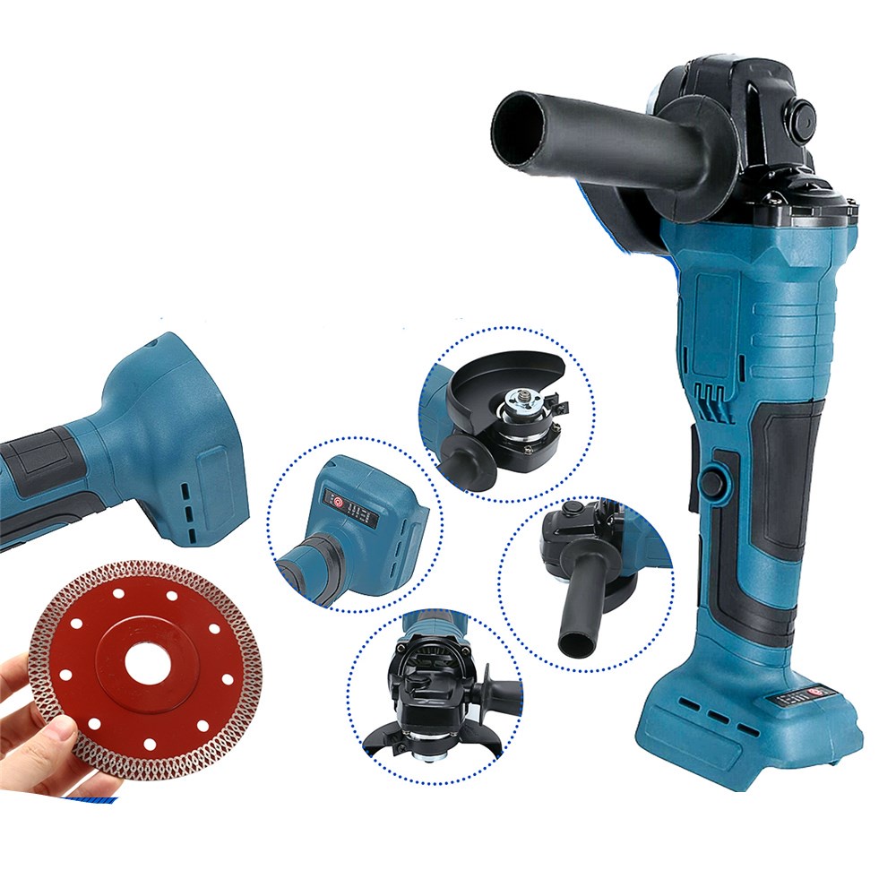 Drillpro Brushless Cordless Grinder Brushless Angle Grinder Polishing ...