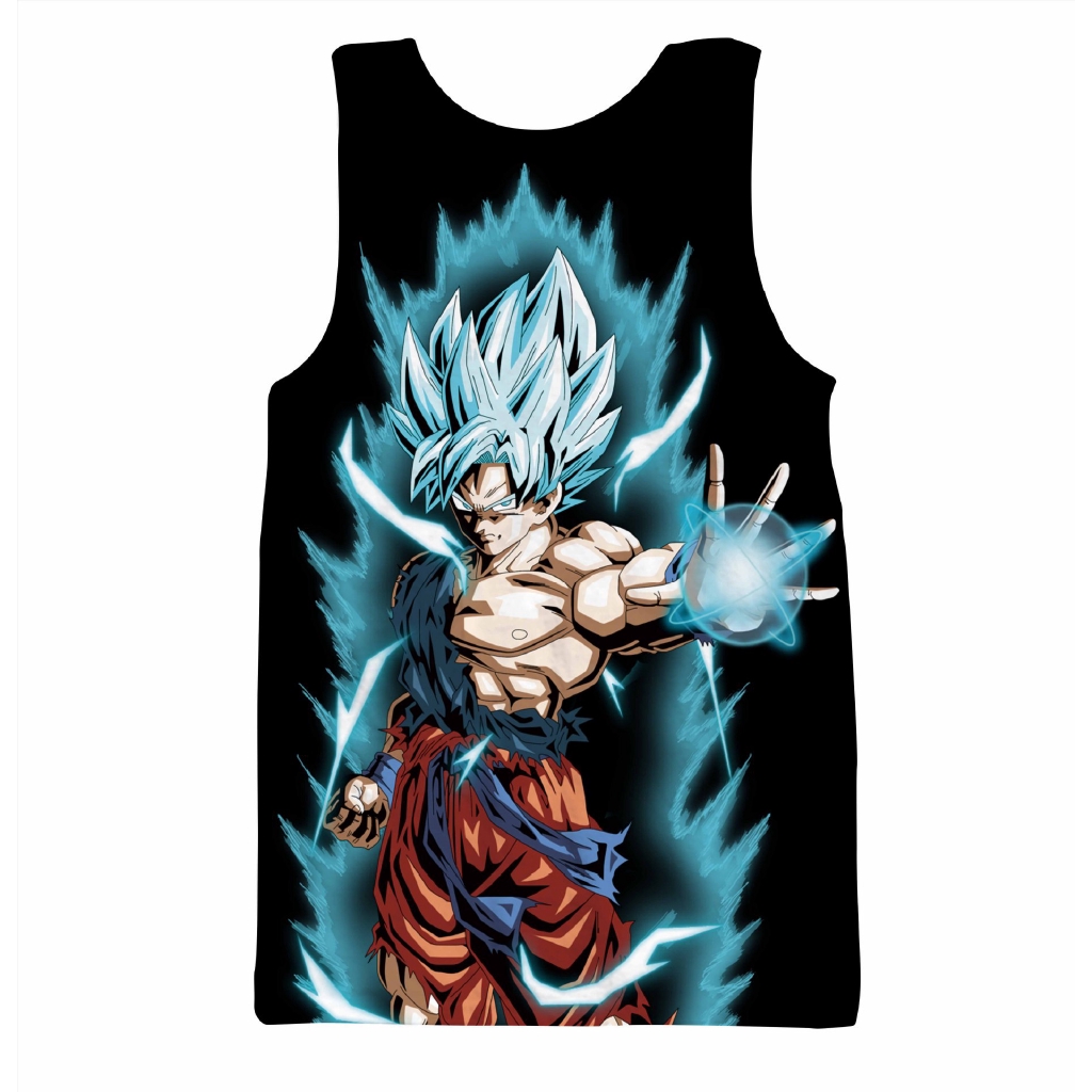 dragon ball sleeveless hoodie