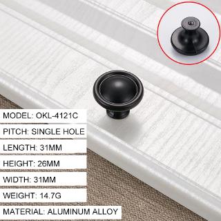 American Style Black Cabinet Handles Solid Aluminum Alloy Kitchen Cupboard Pulls Drawer Knobs Furniture Handle Hardware Zeer Shopee Philippines