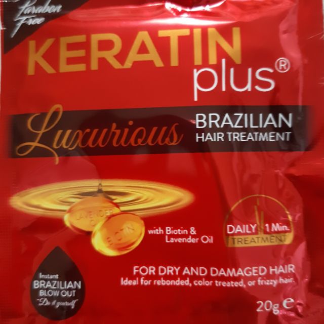 keratin plus luxurious brazilian hair treatment