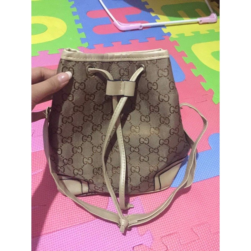 2in1 backpack and sling bag sold to dialyd Shopee Philippines