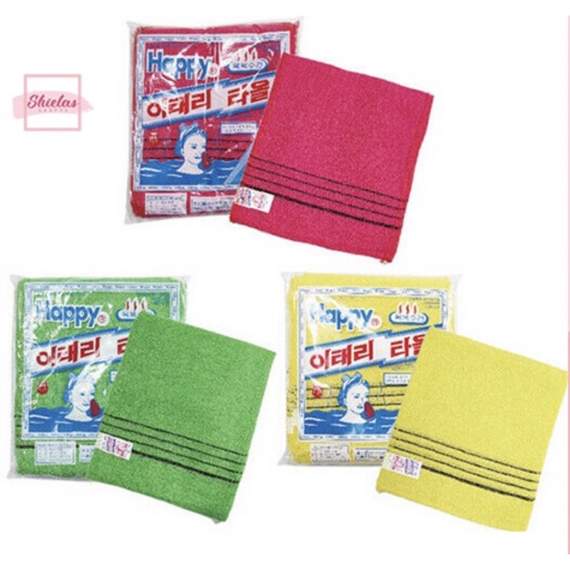 Authentic Korean Exfoliating Mitt Body Scrub Towel | Shopee Philippines