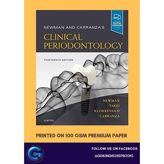 Clinical periodontology carranza 13th edition shopee philippines