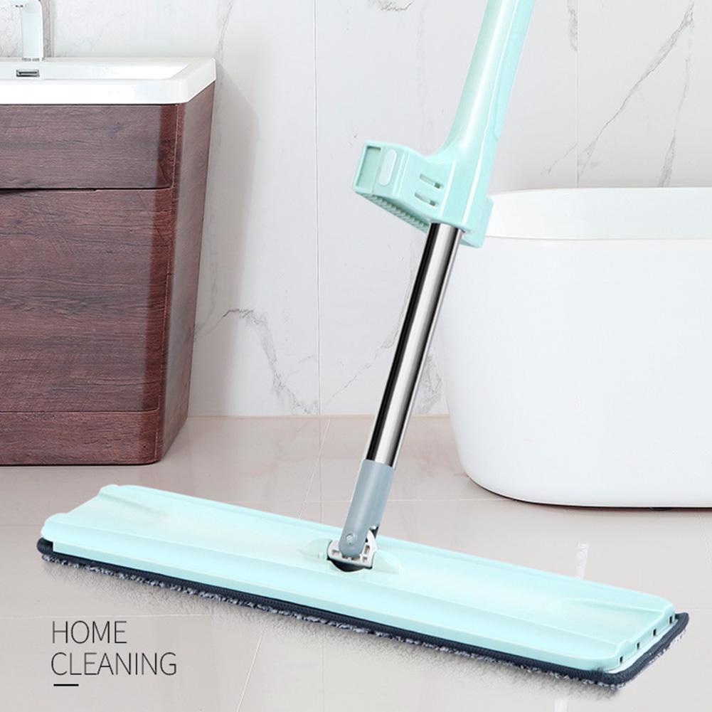 Smart Mop 360 Rotating Lengthen Flat Mop Free Hand Washing Flat Mop ...