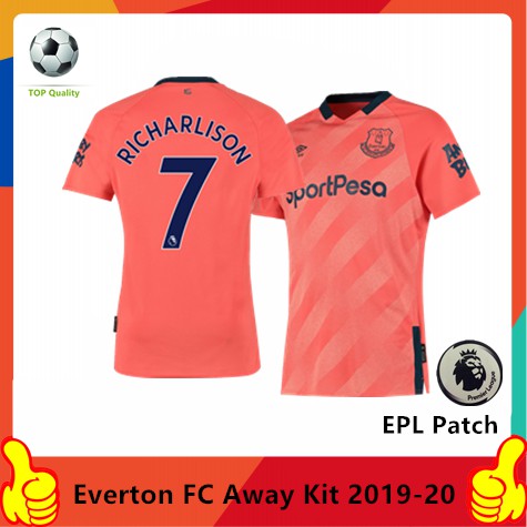 everton soccer jersey