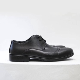 Shuta Mens shoes Black Rubber Classic Oxford Fashion Shoes pointed ...