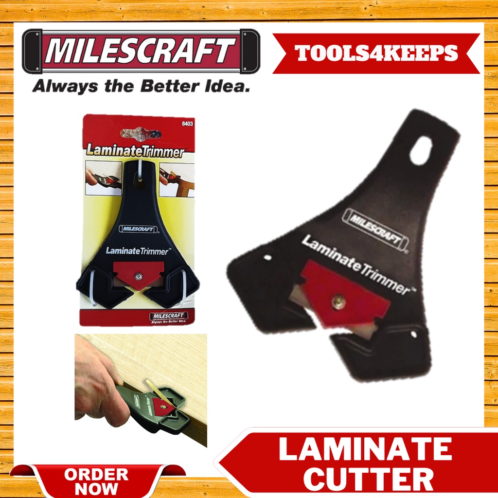 MILESCRAFT Laminate Trimmer 8403 for plastic edging and wood veneers