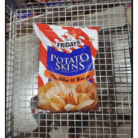 Tgi Friday S Snack Chips Cheddar Bacon Potato Skins 6 Oz Shopee Philippines