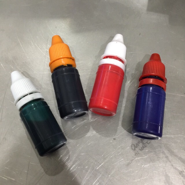JAPAN 10ml SelfInking Stamp Ink Refill / Flash Ink / Digi Stamp Ink