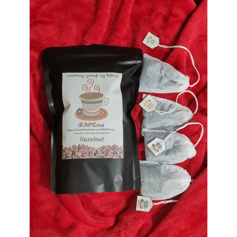 Coffee in a tea bag (Hazelnut) Shopee Philippines