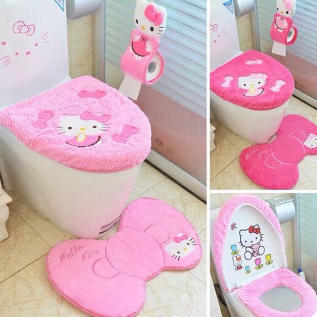 Hello Kitty toilet set Shopee Philippines Hello Kitty toilet set Shopee Philippines