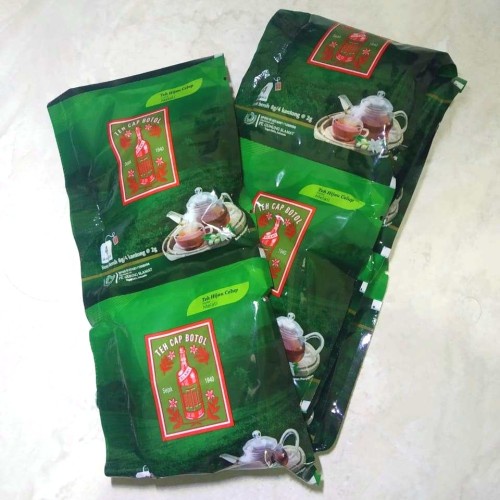 Green Bottle Cap Tea Cap Sachets 1 Pack Contents 12 Pcs Pack 4 Bags