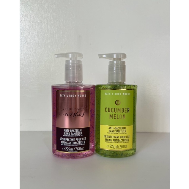 AUTHENTIC Bath and Body Works Aromatherapy Hand Sanitizer 225ml