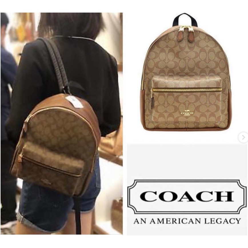 charlie mini backpack coach