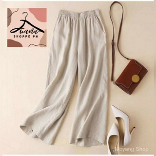 Summer Wide Leg Pants | Loose Fit Wide Leg Linen Pants by JuanaShoppePH