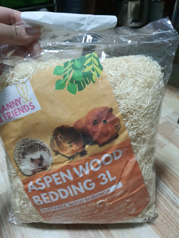 Franny & Friends Aspen Wood Bedding (3L) Hamster Guinea Pig Kusot Bedding Shopee Philippines